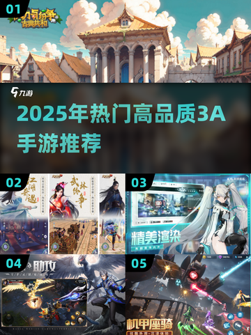 🔥2025最火3A手游排行榜出炉！🎮✨截图1