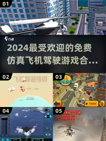 2024必玩✈免费仿真飞机驾驶游戏合集下载！截图1