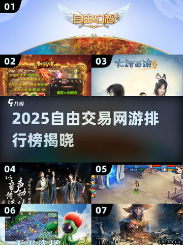 🔥2025自由交易网游TOP榜🎮玩到爆！截图1