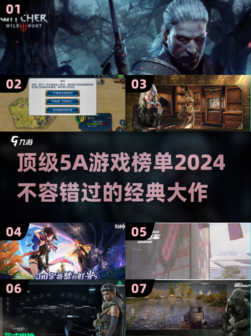 🔥2024必玩5A游戏排行榜✨经典神作等你来战！截图1