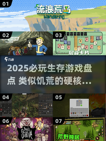 🔥2025生存游戏TOP榜！🎮类似饥荒的硬核生存推荐截图1
