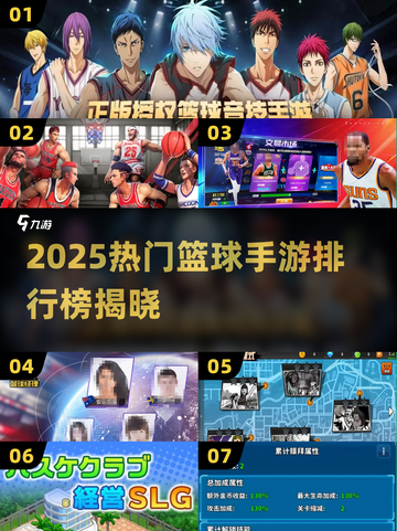 🔥2025热门篮球手游TOP榜🏀快看你玩过几个？截图1