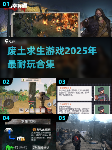 废土求生游戏合集💥2025最🔥生存挑战等你来战！截图1