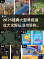 🔥2025超好玩大型单机游戏合集🎉
