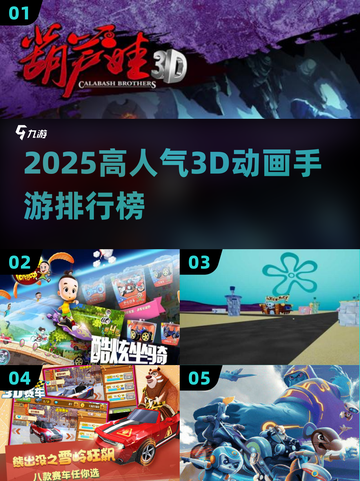 🔥2025最火3D动画手游TOP5榜单🎮截图1