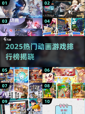🔥2025最火动画游戏排行🎮必玩推荐清单截图1