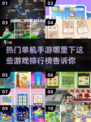🔥2024热门单机手游排行榜✨离线也能玩！