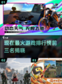 🔥当前最火游戏Top3榜单揭晓！🎮