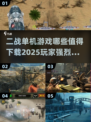 🔥二战单机游戏推荐💥2025年必玩汇总🎮