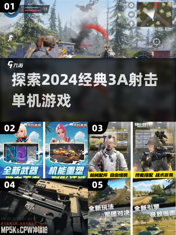 🔥2024必玩！经典3A射击单机手游大盘点💥截图1