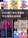 🔥2025超火单机手游推荐🎮无网络也能玩！
