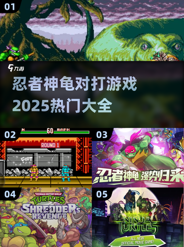 🔥2025热门忍者神龟对打游戏大全🎮截图1