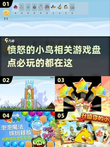 愤怒的小鸟迷必看💥2024最🔥游戏盘点🎉截图1