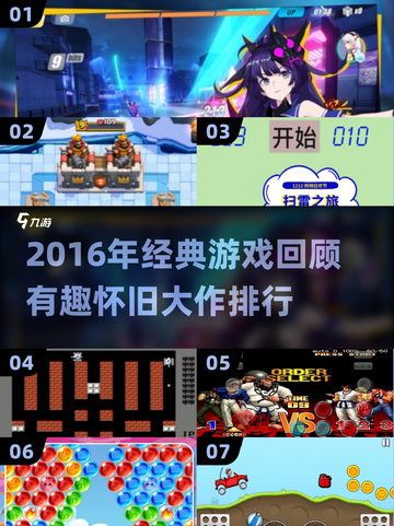 🎮2016年神作回顾！这些怀旧游戏你玩过吗？🔥截图1