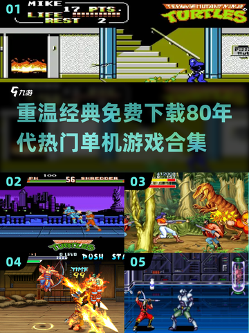  Retro游戏合集🔥80年代经典单机免费下载🔗截图1