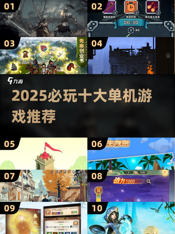 🔥2025必玩单机游戏TOP10榜单🎮截图1