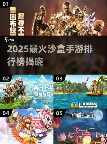 2025🔥沙盒手游TOP榜🎮高自由度神作推荐！截图1