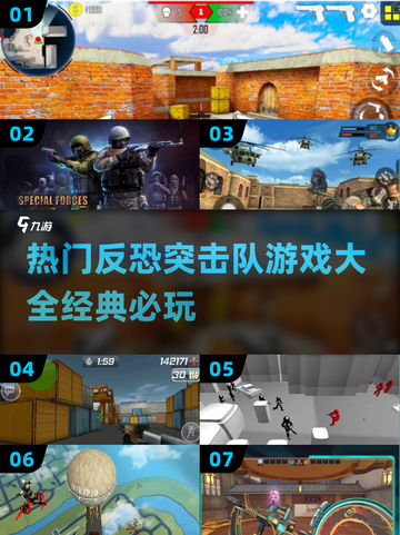 🔥2025最受欢迎反恐突击队游戏排行，经典必玩！🎮截图1