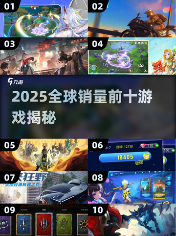 🔥2025全球销量Top10游戏榜单出炉！🎮✨截图1