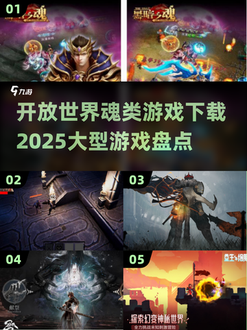 🔥2025必玩！大型开放世界魂类游戏下载盘点🎮截图1