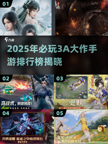 🎮2025必玩3A手游大作排行榜🔥截图1