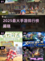 🔥2025最火手游TOP榜出炉！🎮必玩爆款全收录