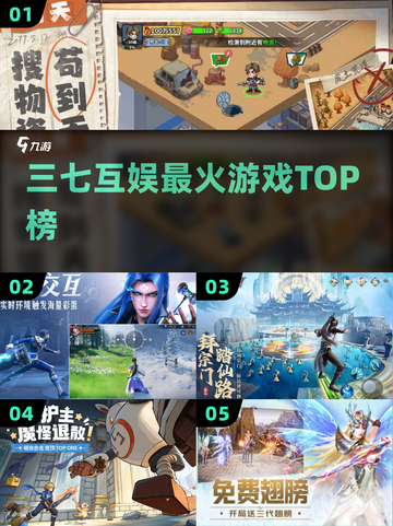 🔥三七互娱爆款游戏TOP5揭晓！🎮截图1