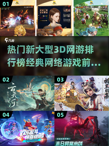 🔥2025最受欢迎3D网游排行榜TOP5出炉！🎮截图1