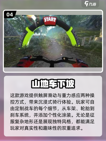 🔥2025必玩🔥速降山地车游戏推荐 RidersRepublic💥截图5