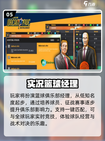 🔥2025最耐玩NBA手游推荐🏀截图6