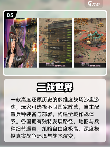 🔥2025最火二战沙盘游戏TOP榜💥截图6