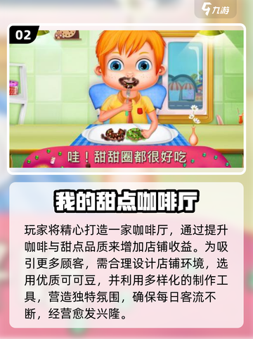 🍰咖啡蛋糕店游戏TOP榜！2025必玩爆款来袭✨截图3