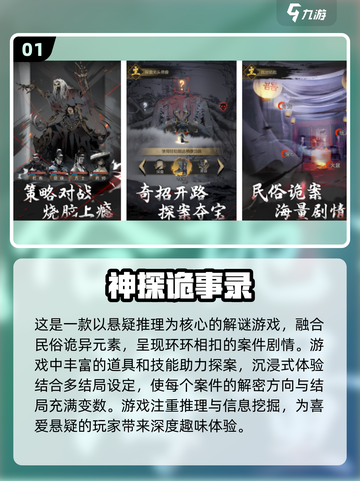 🔥2025必玩探案游戏推荐，超有趣🎉截图2