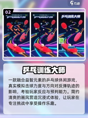 🔥2025最火3D乒乓球手游TOP5🏆截图3