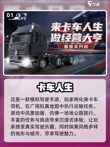 🚗2024必玩！超好玩的卡车模拟器游戏大全🔥截图2