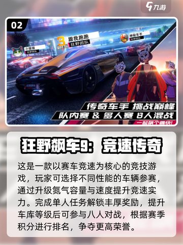 🔥2025超燃赛车游戏推荐！极速狂飙🚗💨截图3