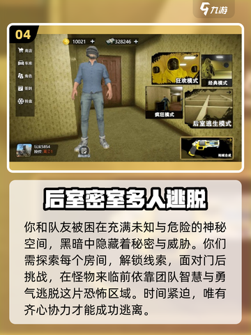 2024必玩逃脱游戏🔥超全盘点，惊悚刺激等你来挑战！截图5
