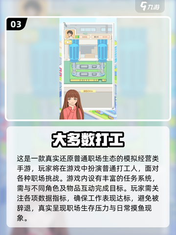 🔥2025爆火打工模拟器推荐🎮轻松玩转职场人生💼截图4