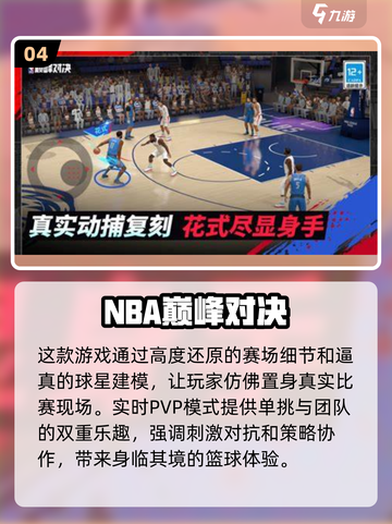 🏀2024必玩！超赞打篮球游戏汇总🔥截图5