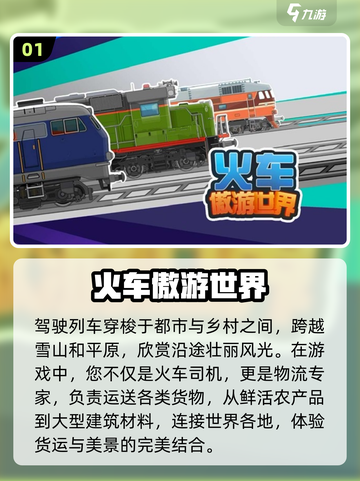 🔥2024必玩火车模拟游戏大全🎮等你来挑战！截图2