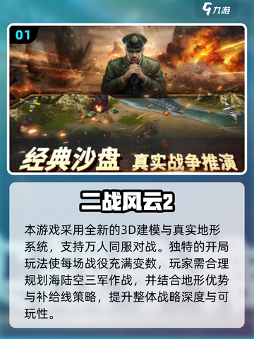 🎮二战迷必看！2025欧洲阵线手游TOP榜🔥截图2