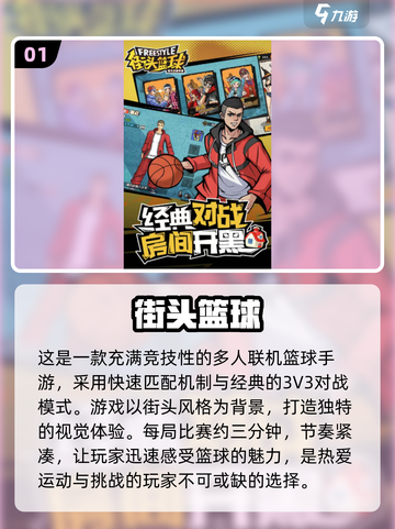 🔥2024必玩！免费街头篮球手游大全🏀截图2