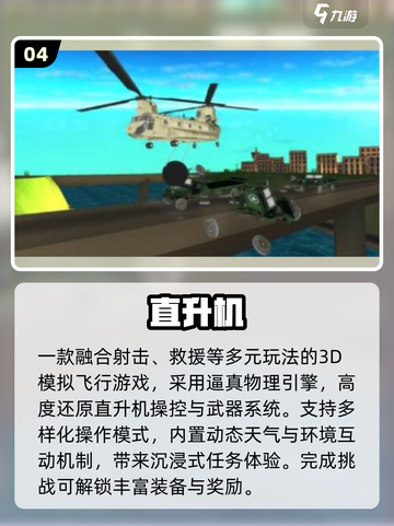 🔥2025最燃武装直升机手游TOP榜🚁截图5