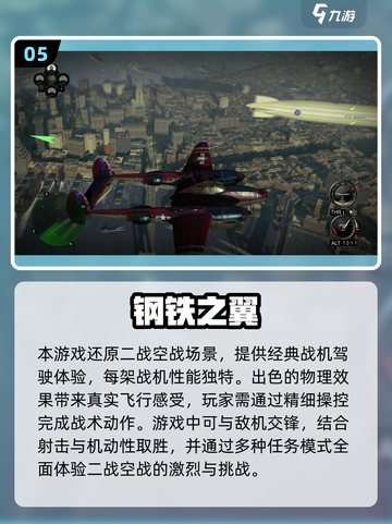 ✈2024必玩！人气二战空战模拟游戏大揭秘🔥截图6