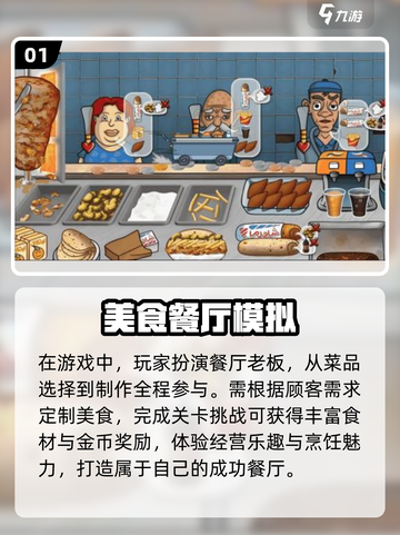 🔥2025必玩的餐厅手游合集，经典游戏等你来尝鲜！🎮截图2