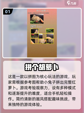 🔥2025必玩！经典萝卜游戏大揭秘🥕截图2