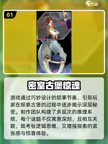 2025🔥古堡解谜游戏推荐🏰你敢挑战吗？截图2