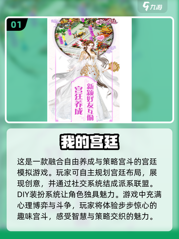 古风宫廷养成游戏合集👑玩到停不下来！截图2