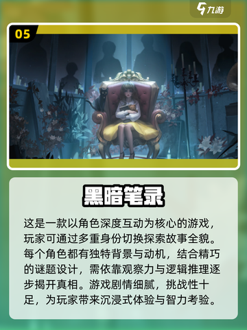 黑暗游戏推荐✨2024高质量♠不容错过截图6