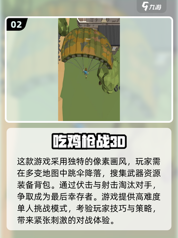 🔥2025最受欢迎吃鸡手游排行榜💥玩家必备游戏大全！截图3